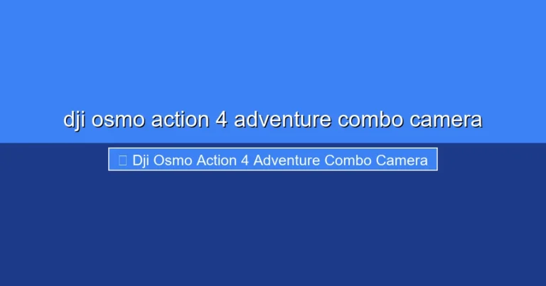 Featured image for dji osmo action 4 adventure combo camera