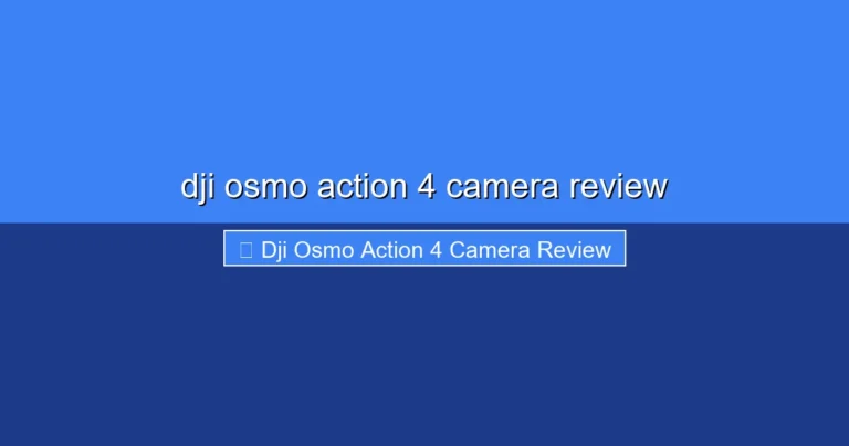 Featured image for dji osmo action 4 camera review