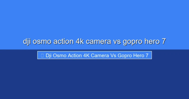 Featured image for dji osmo action 4k camera vs gopro hero 7