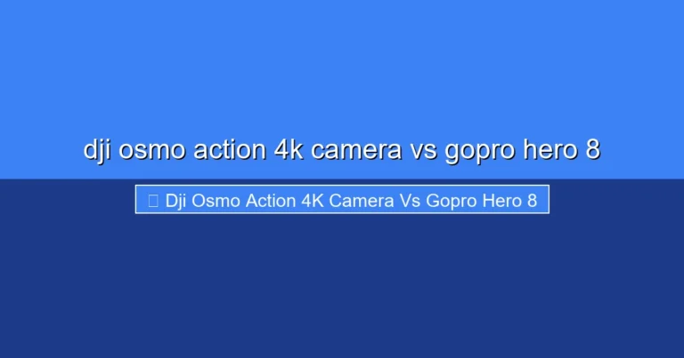 Featured image for dji osmo action 4k camera vs gopro hero 8