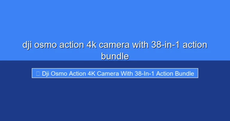 Featured image for dji osmo action 4k camera with 38-in-1 action bundle