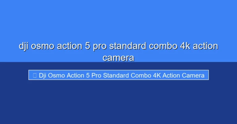 Featured image for dji osmo action 5 pro standard combo 4k action camera