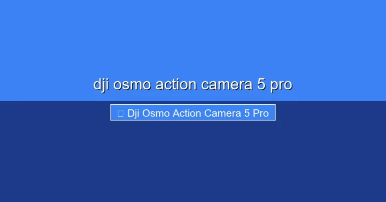 Featured image for dji osmo action camera 5 pro