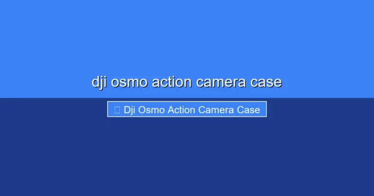 Featured image for dji osmo action camera case