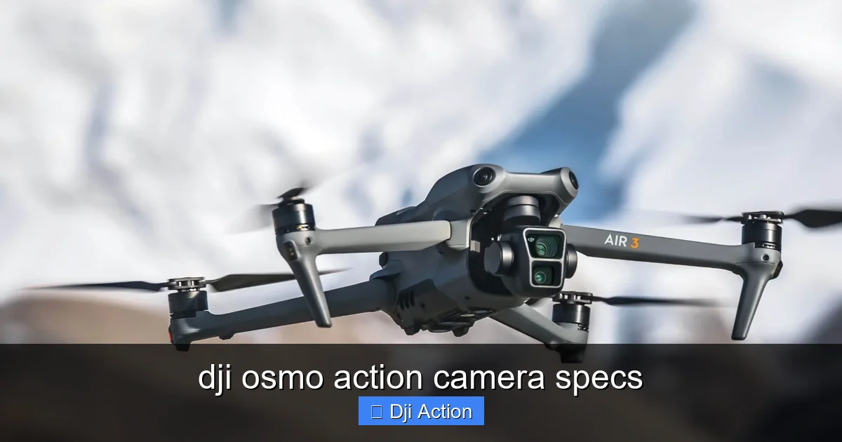 Featured image for dji osmo action camera specs