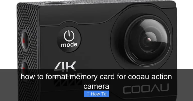Featured image for how to format memory card for cooau action camera