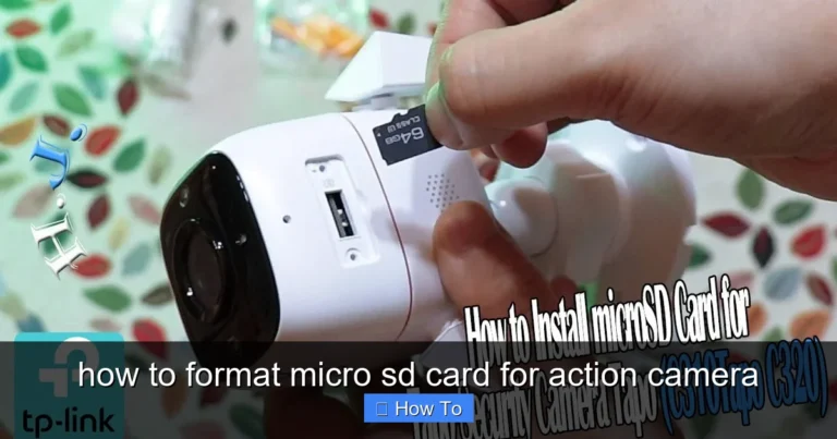 Featured image for how to format micro sd card for action camera