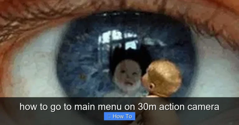 Featured image for how to go to main menu on 30m action camera