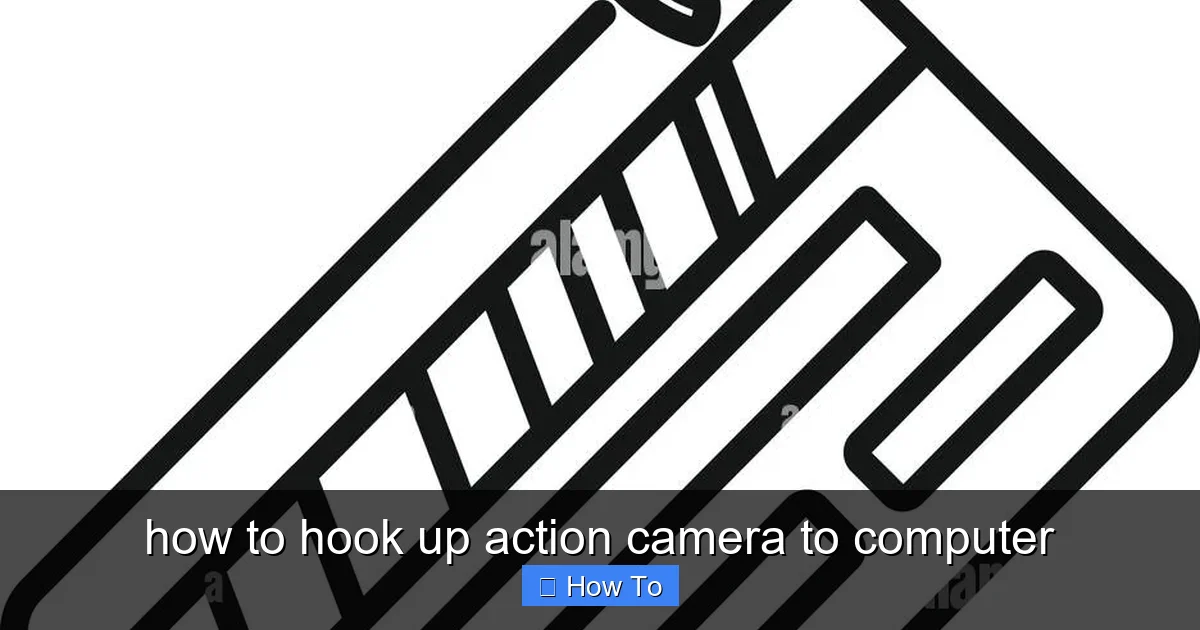 Featured image for how to hook up action camera to computer