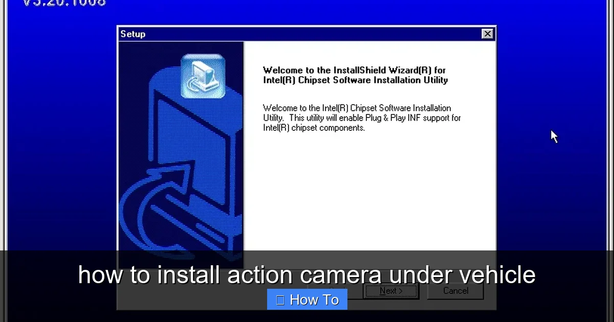 Featured image for how to install action camera under vehicle