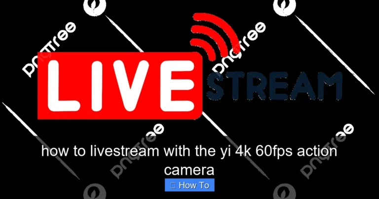 Featured image for how to livestream with the yi 4k 60fps action camera