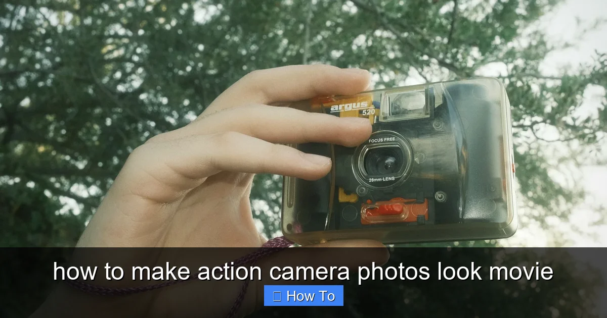 Featured image for how to make action camera photos look movie