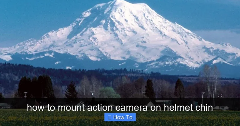 Featured image for how to mount action camera on helmet chin