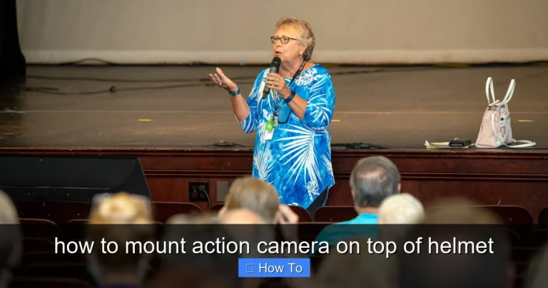 Featured image for how to mount action camera on top of helmet