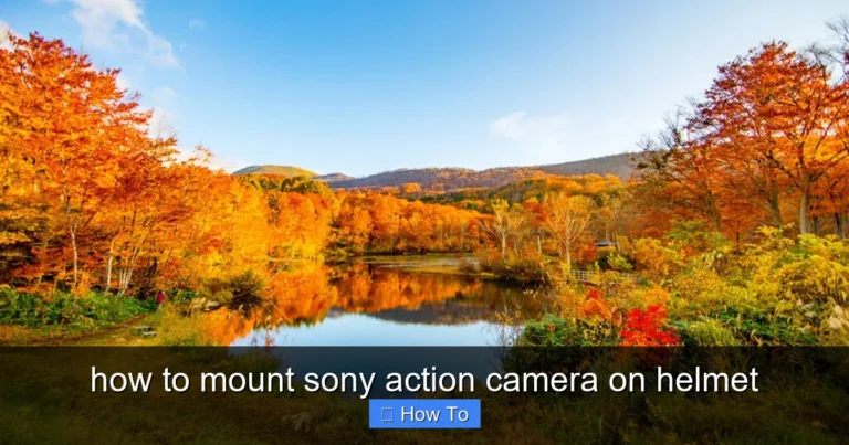 Featured image for how to mount sony action camera on helmet
