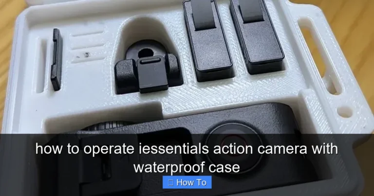 Featured image for how to operate iessentials action camera with waterproof case