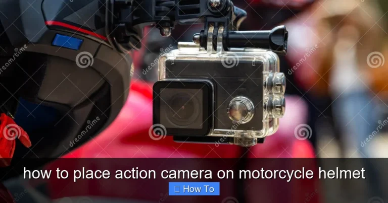 Featured image for how to place action camera on motorcycle helmet