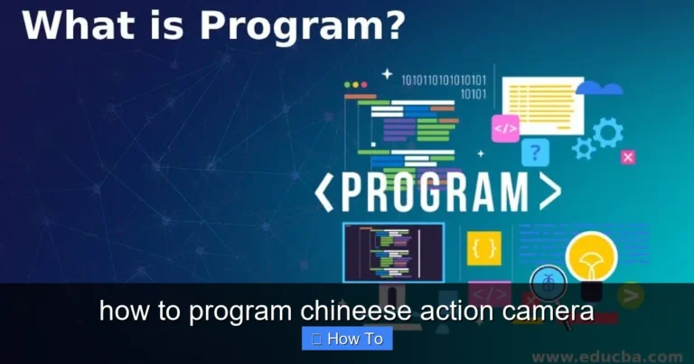 Featured image for how to program chineese action camera