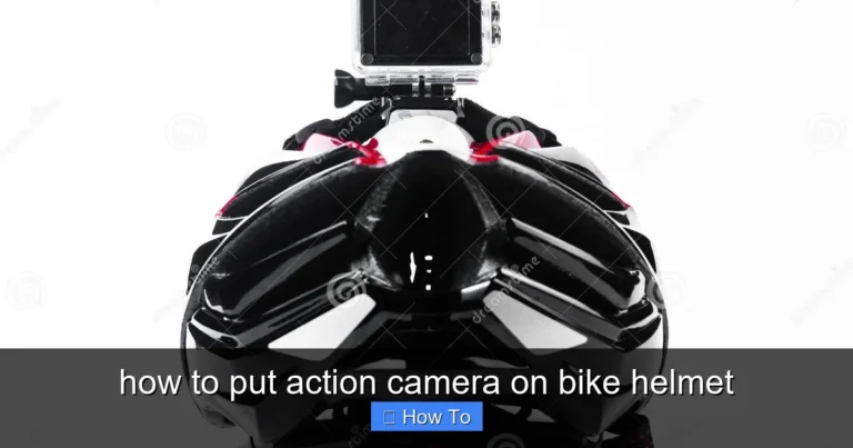Featured image for how to put action camera on bike helmet