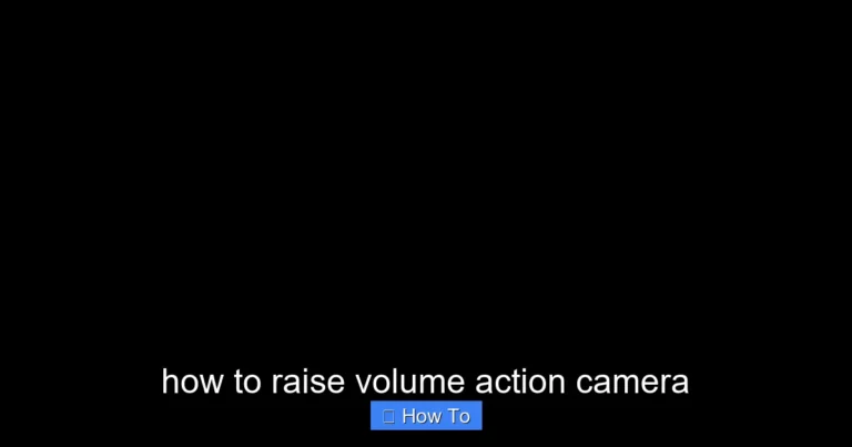 Featured image for how to raise volume action camera