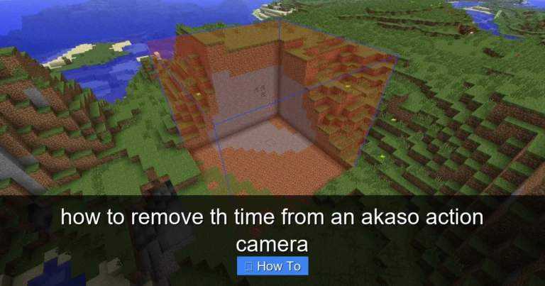 Featured image for how to remove th time from an akaso action camera