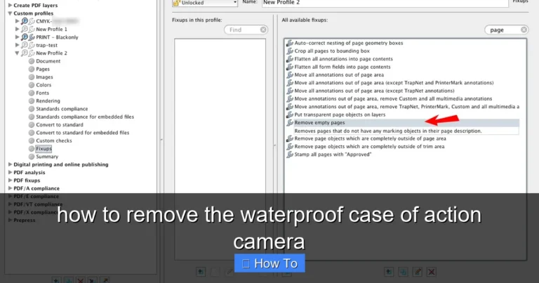 Featured image for how to remove the waterproof case of action camera