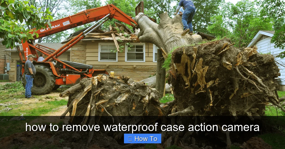 Featured image for how to remove waterproof case action camera