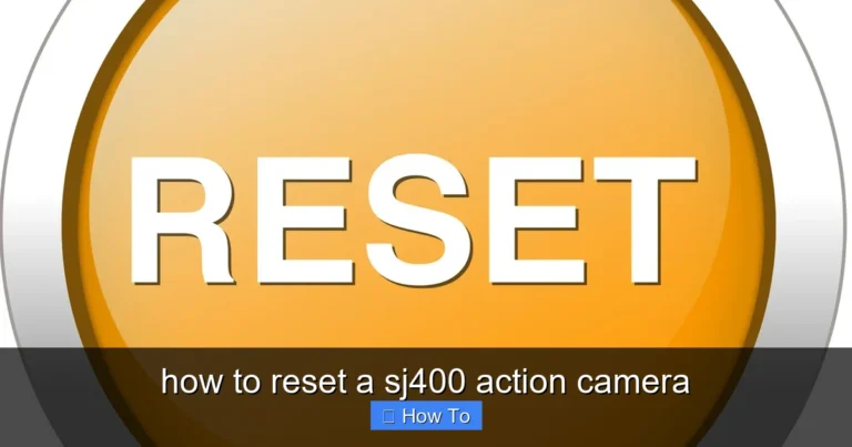 Featured image for how to reset a sj400 action camera