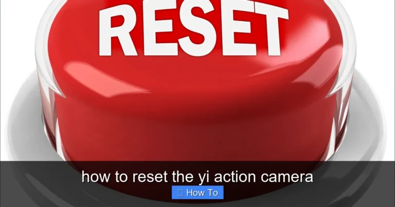 Featured image for how to reset the yi action camera