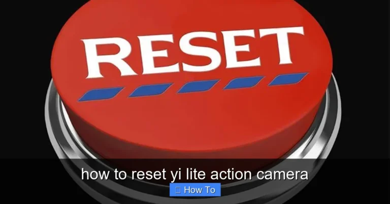 Featured image for how to reset yi lite action camera