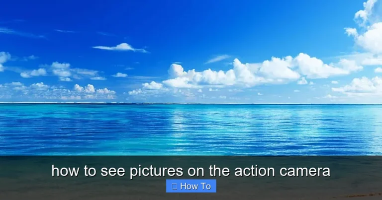 Featured image for how to see pictures on the action camera
