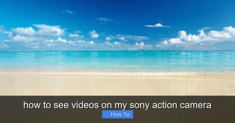 Featured image for how to see videos on my sony action camera