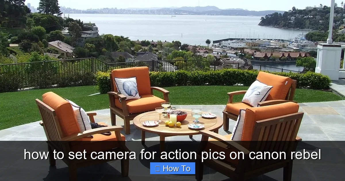 Featured image for how to set camera for action pics on canon rebel