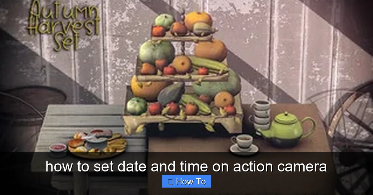 Featured image for how to set date and time on action camera