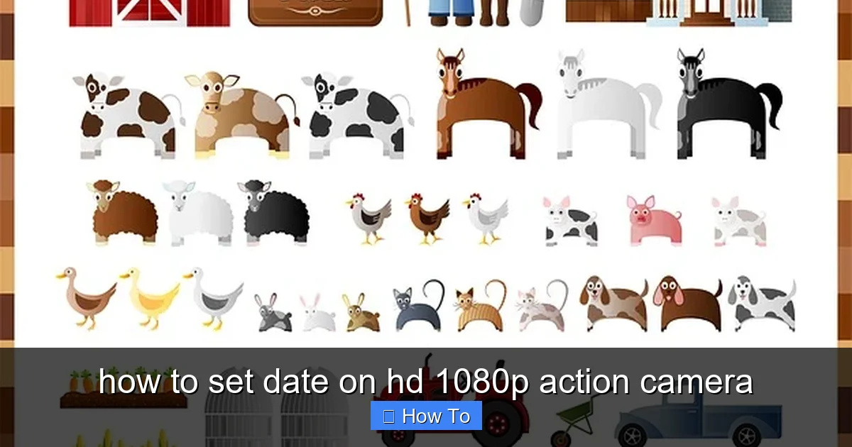 Featured image for how to set date on hd 1080p action camera