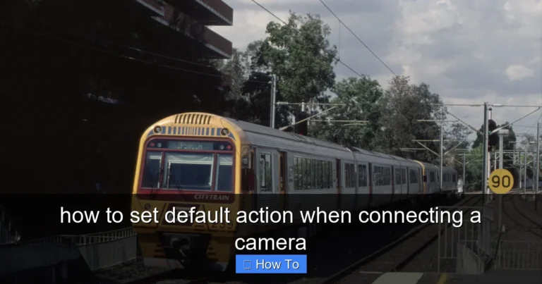 Featured image for how to set default action when connecting a camera