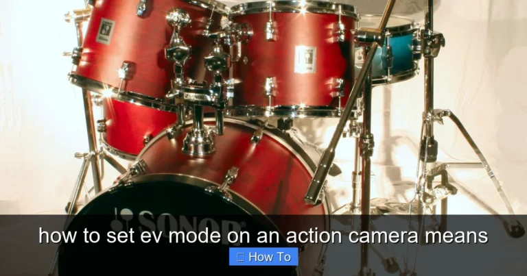 Featured image for how to set ev mode on an action camera means