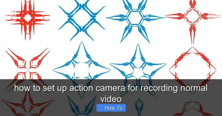 Featured image for how to set up action camera for recording normal video