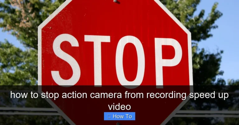 Featured image for how to stop action camera from recording speed up video
