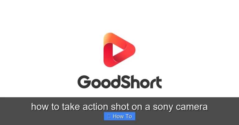 Featured image for how to take action shot on a sony camera