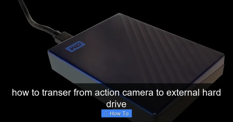 Featured image for how to transer from action camera to external hard drive