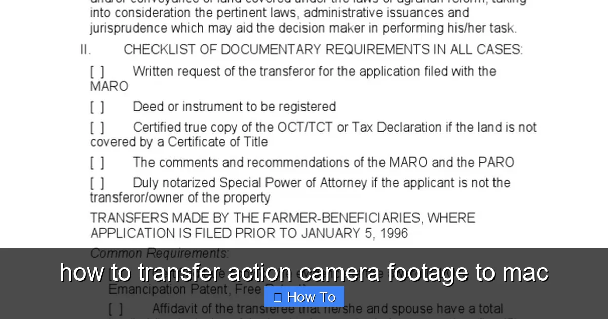 Featured image for how to transfer action camera footage to mac