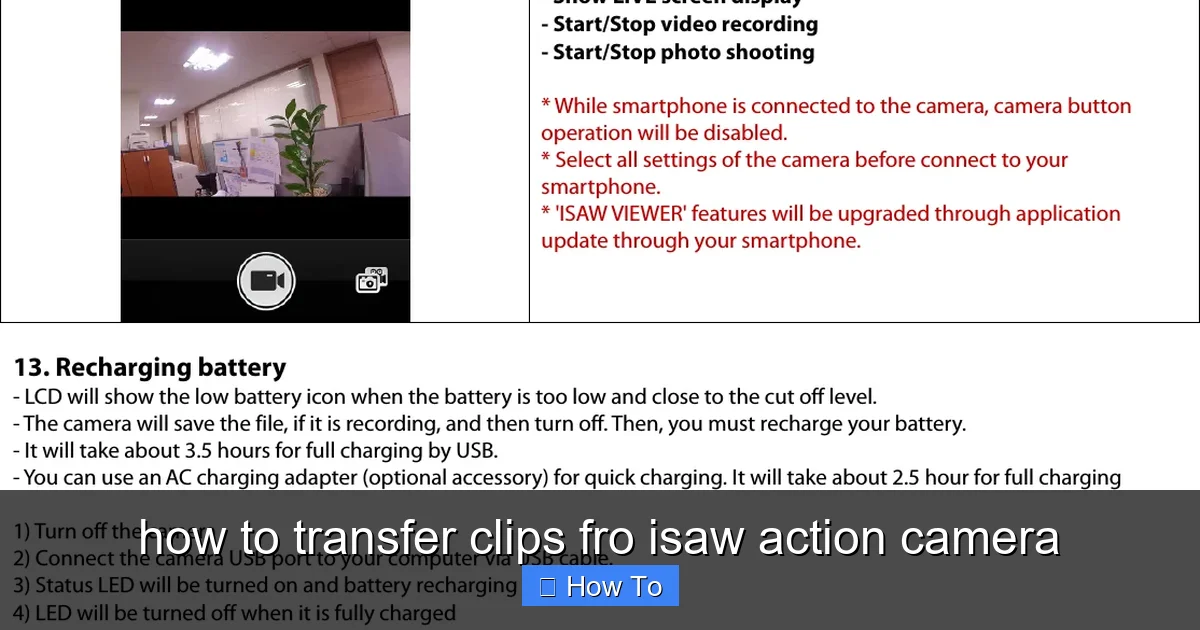 Featured image for how to transfer clips fro isaw action camera