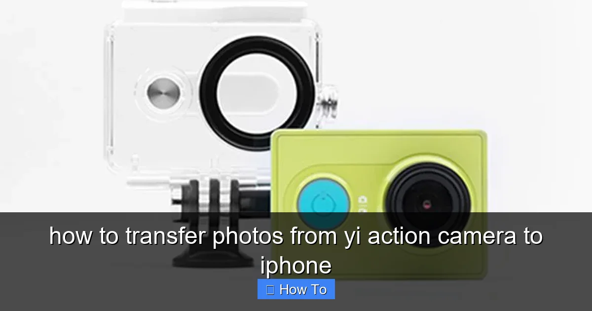 Featured image for how to transfer photos from yi action camera to iphone