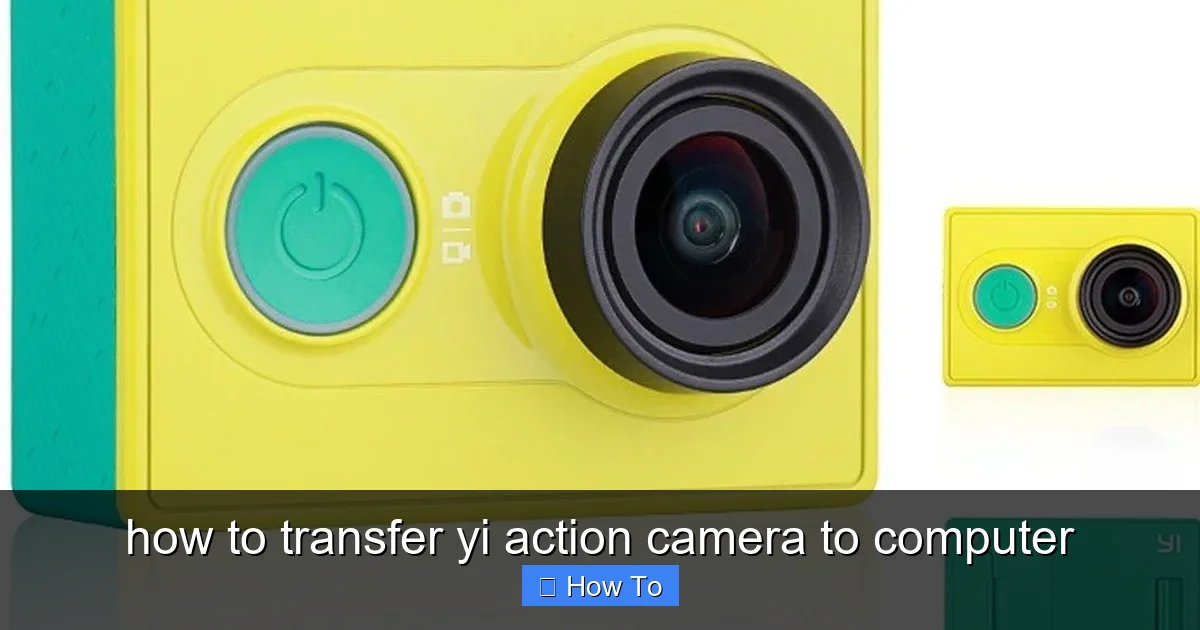 Featured image for how to transfer yi action camera to computer