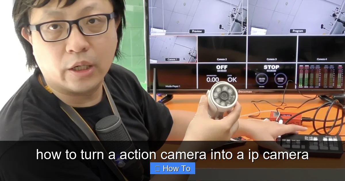 Featured image for how to turn a action camera into a ip camera