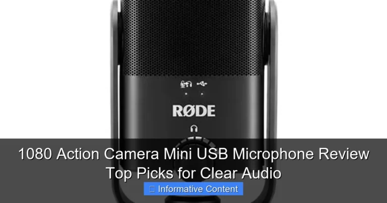 1080 Action Camera Mini USB Microphone Review Top Picks for Clear Audio