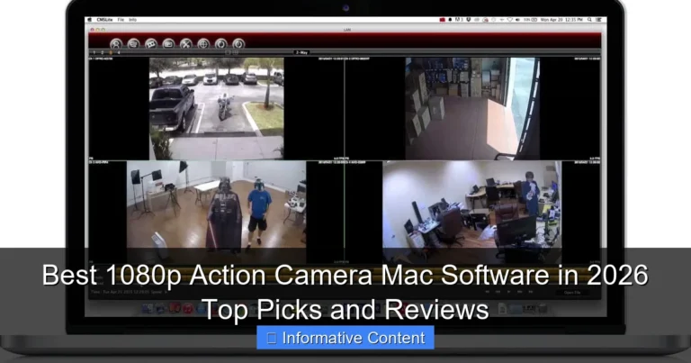 Best 1080p Action Camera Mac Software in 2026 Top Picks and Reviews