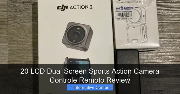 20 LCD Dual Screen Sports Action Camera Controle Remoto Review