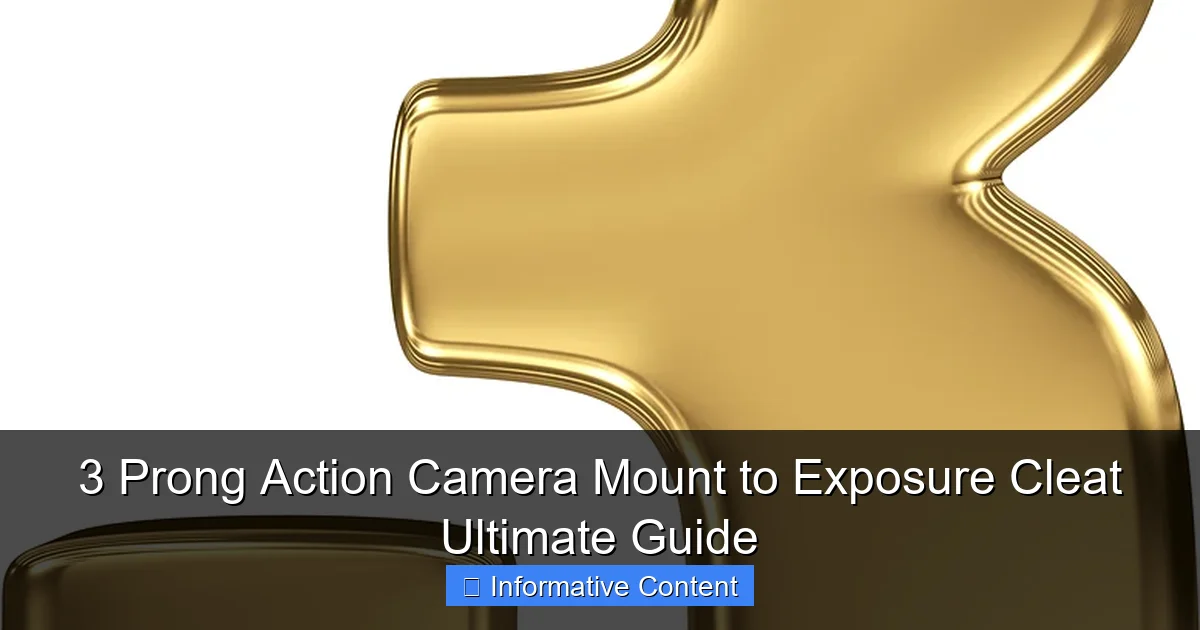 3 Prong Action Camera Mount to Exposure Cleat Ultimate Guide